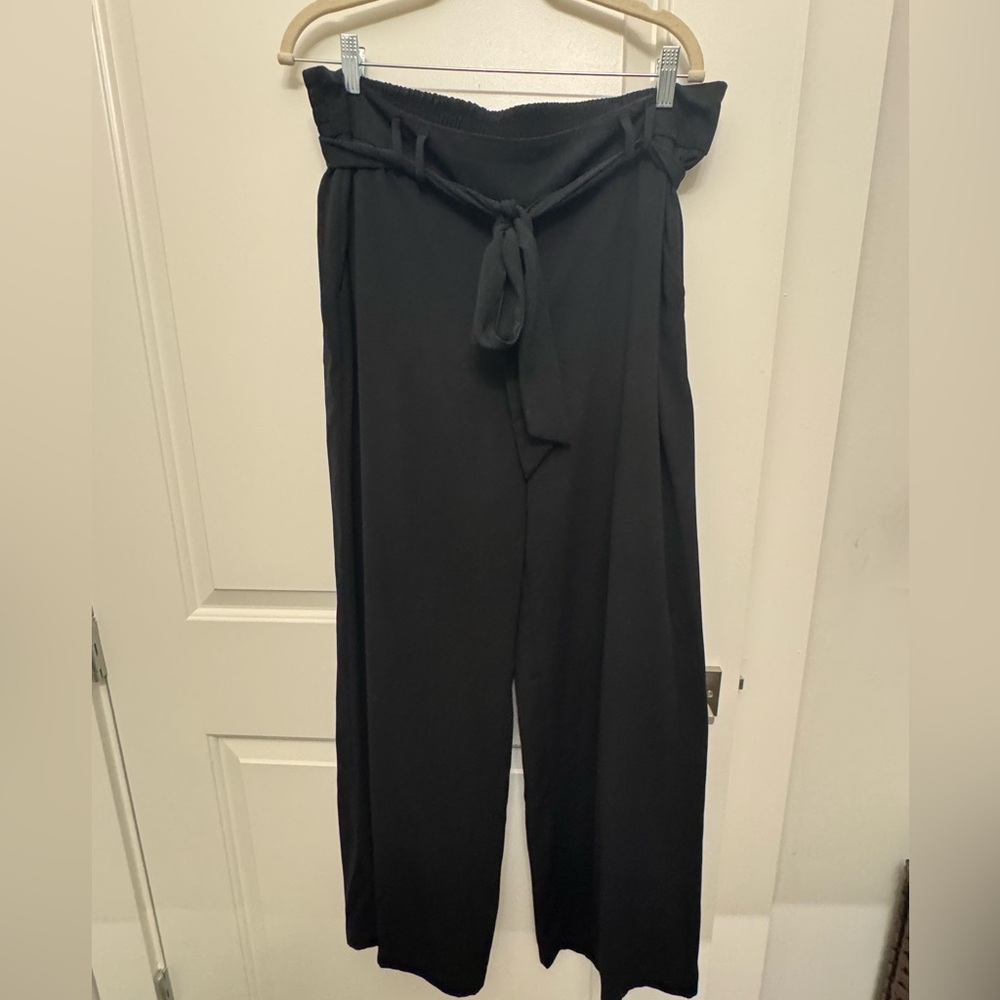 Black target work pants